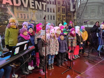 Pavlovická Jitřenka zpívá na Libereckém adventu